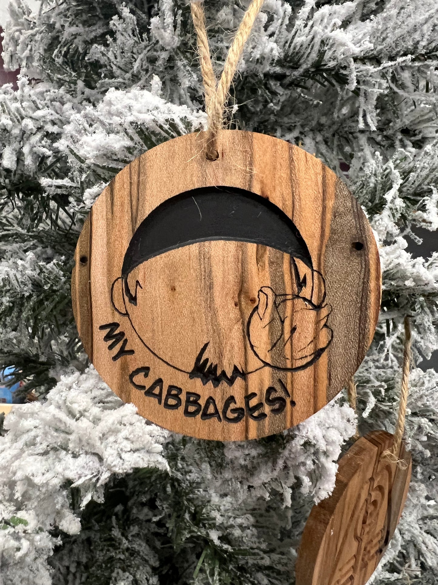 Wooden Holiday Ornaments – Handcrafted & CNC Carved