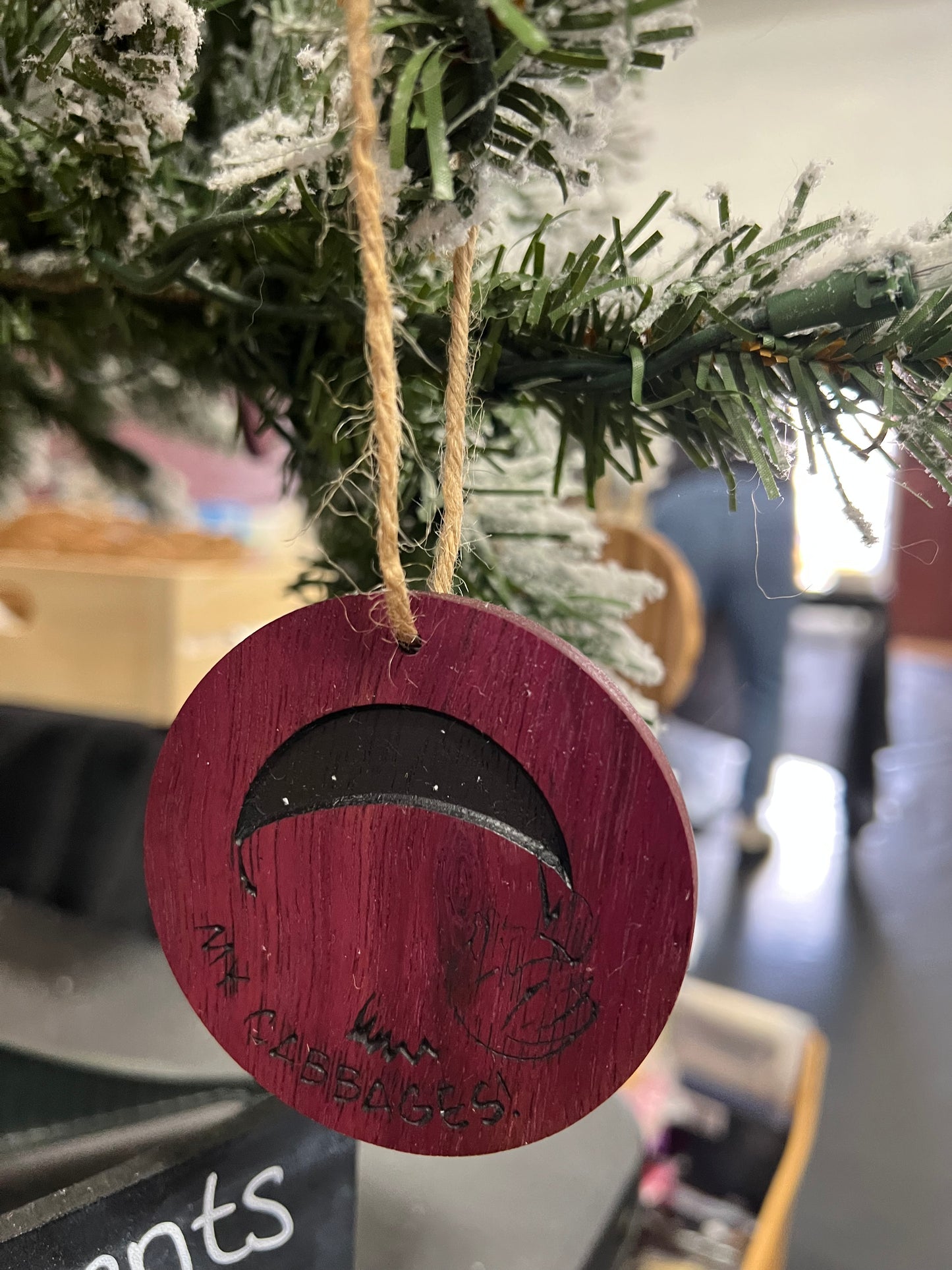 Wooden Holiday Ornaments – Handcrafted & CNC Carved