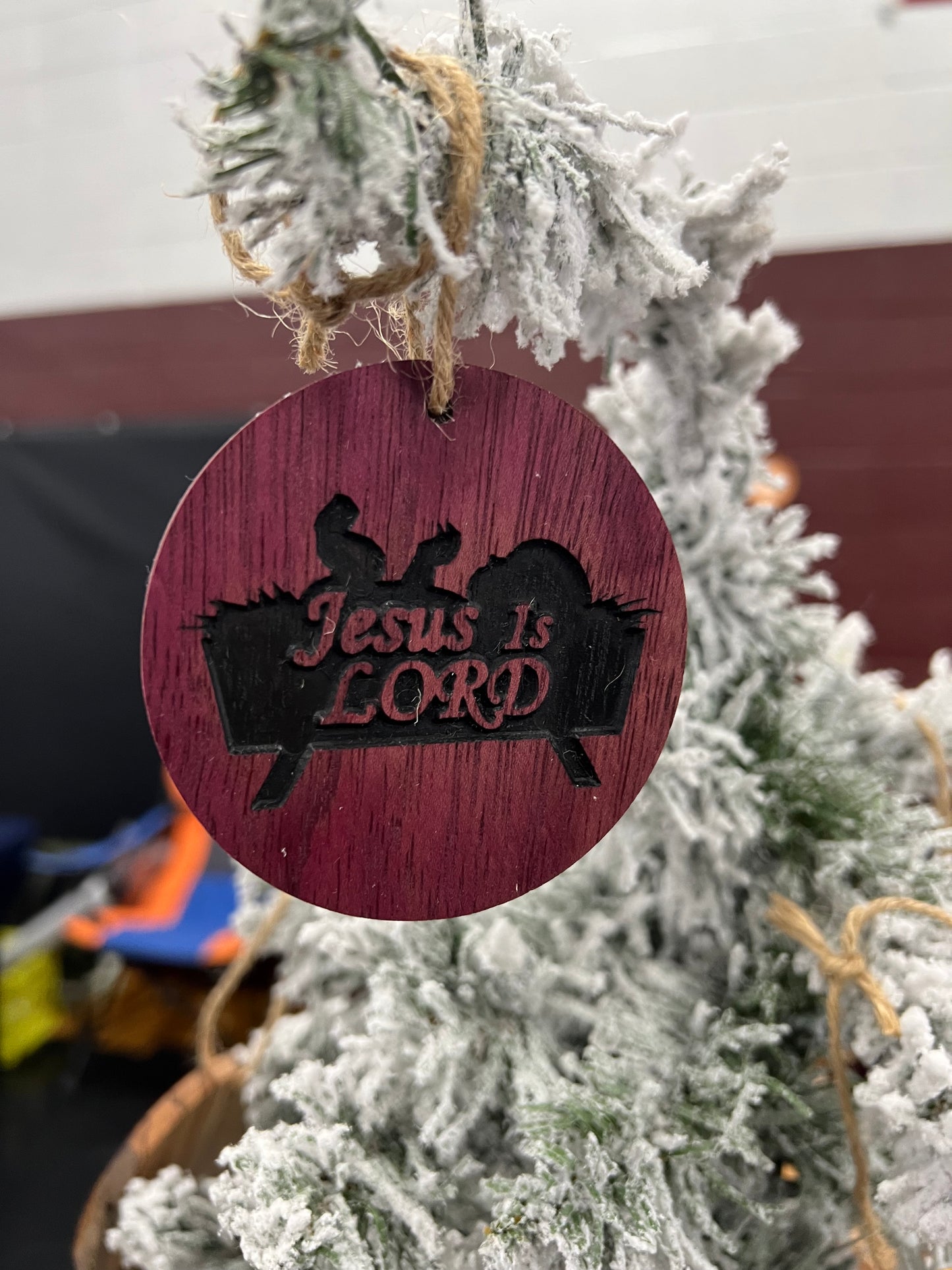 Wooden Holiday Ornaments – Handcrafted & CNC Carved