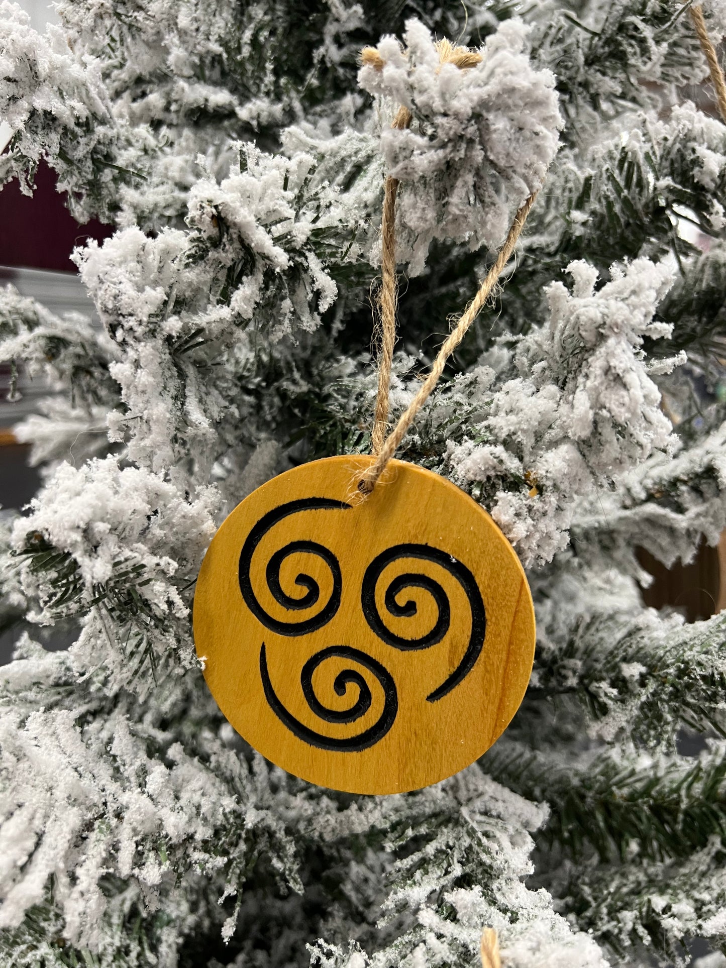 Wooden Holiday Ornaments – Handcrafted & CNC Carved