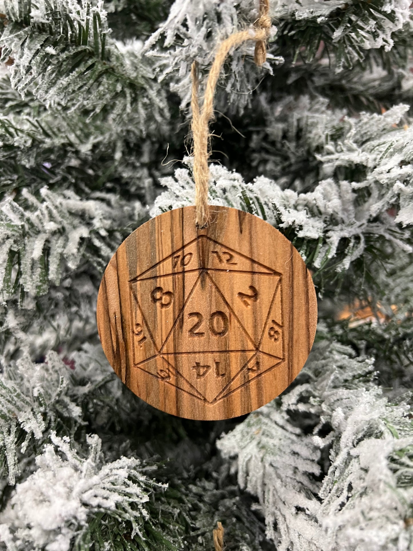 Wooden Holiday Ornaments – Handcrafted & CNC Carved