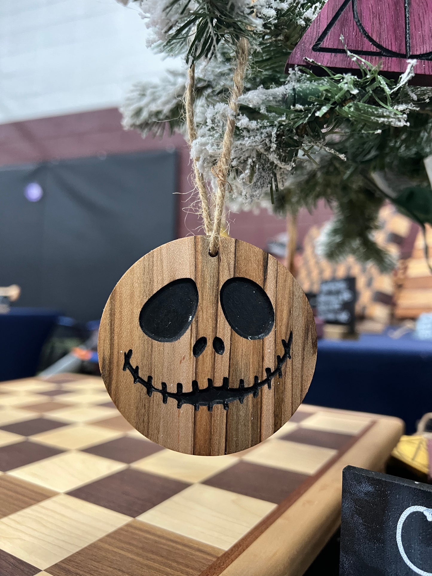 Wooden Holiday Ornaments – Handcrafted & CNC Carved