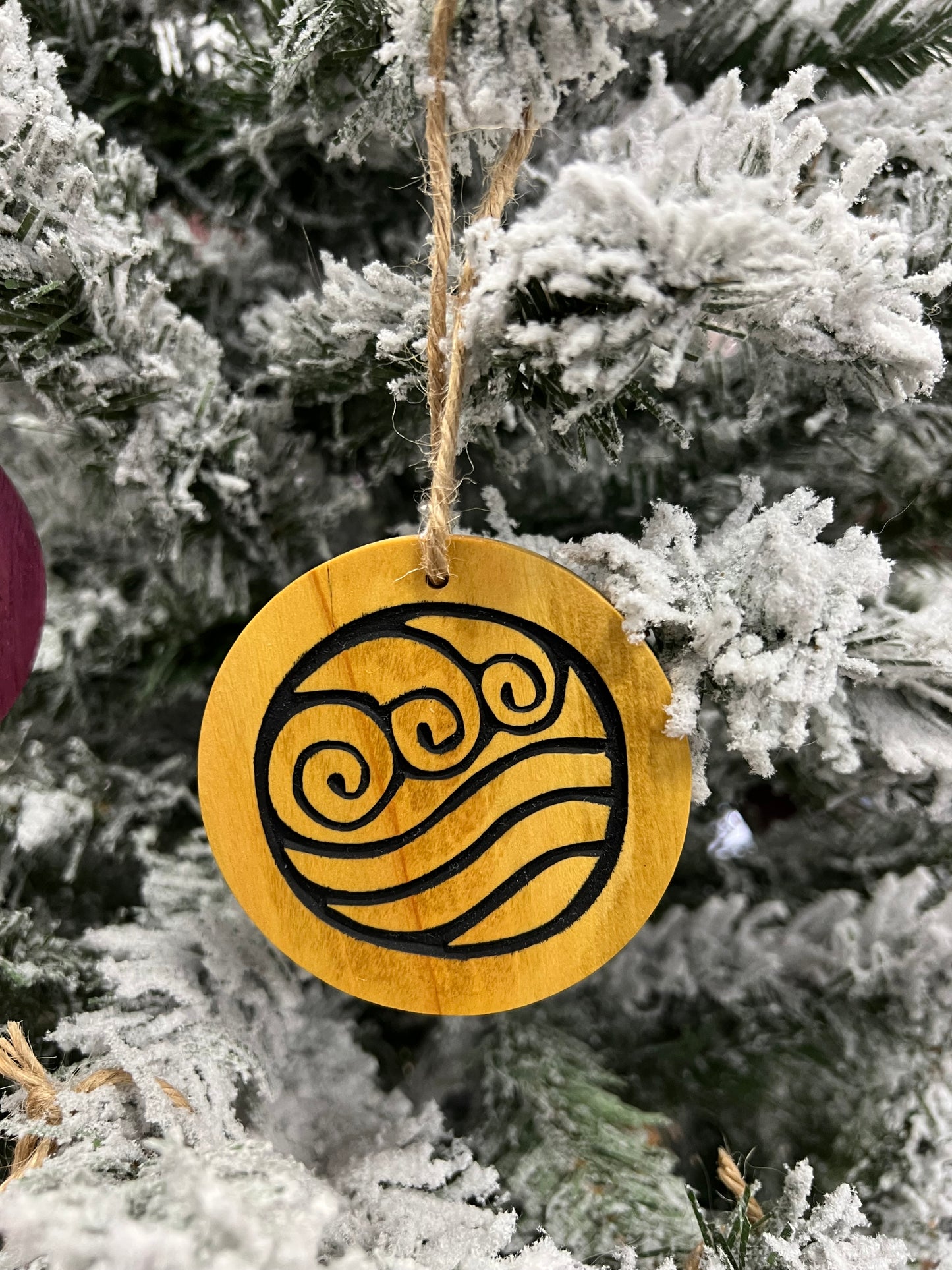 Wooden Holiday Ornaments – Handcrafted & CNC Carved