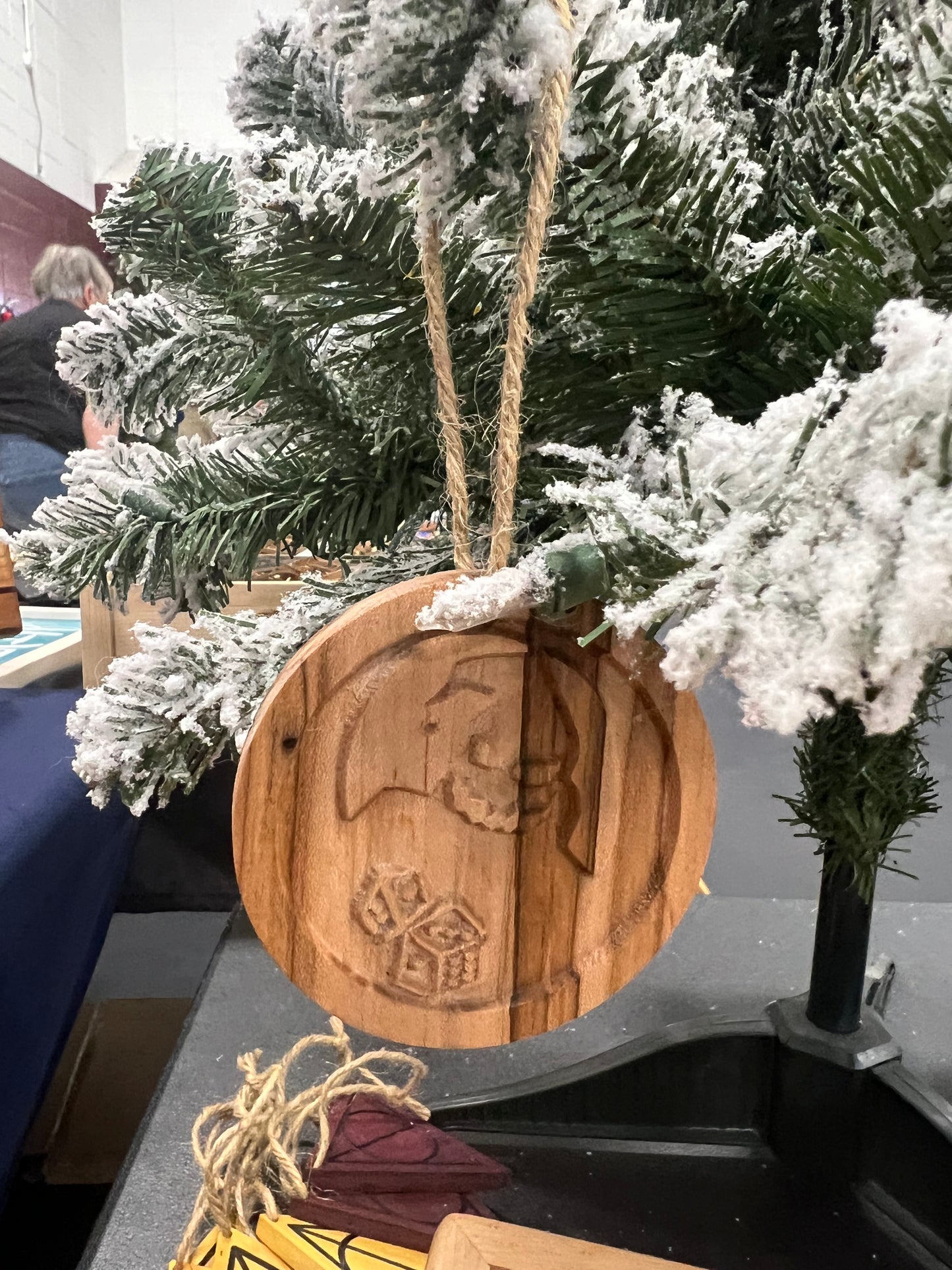 Wooden Holiday Ornaments – Handcrafted & CNC Carved