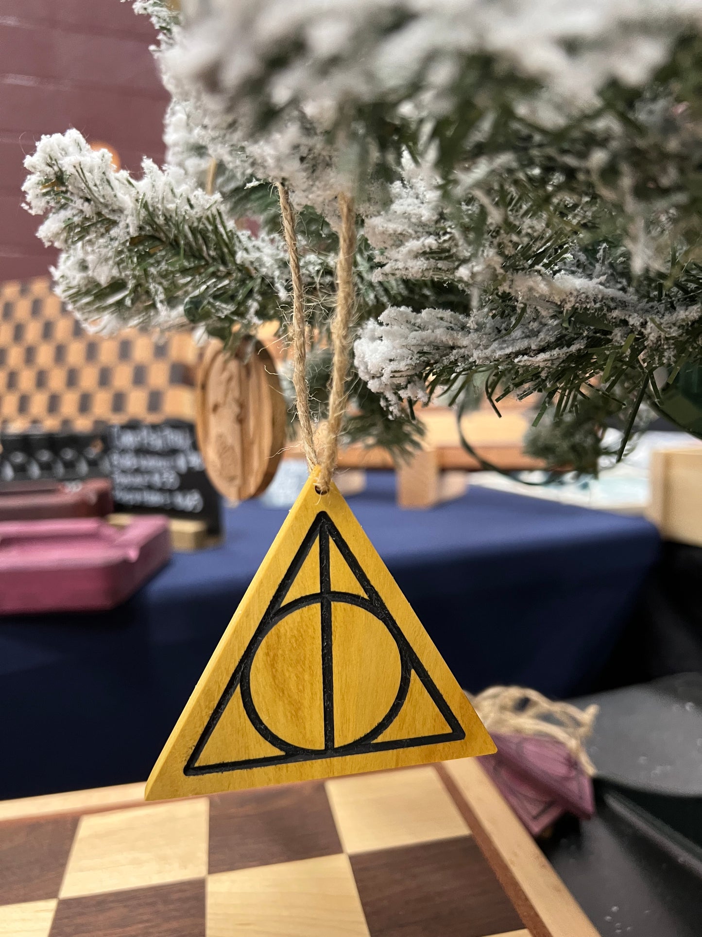 Wooden Holiday Ornaments – Handcrafted & CNC Carved