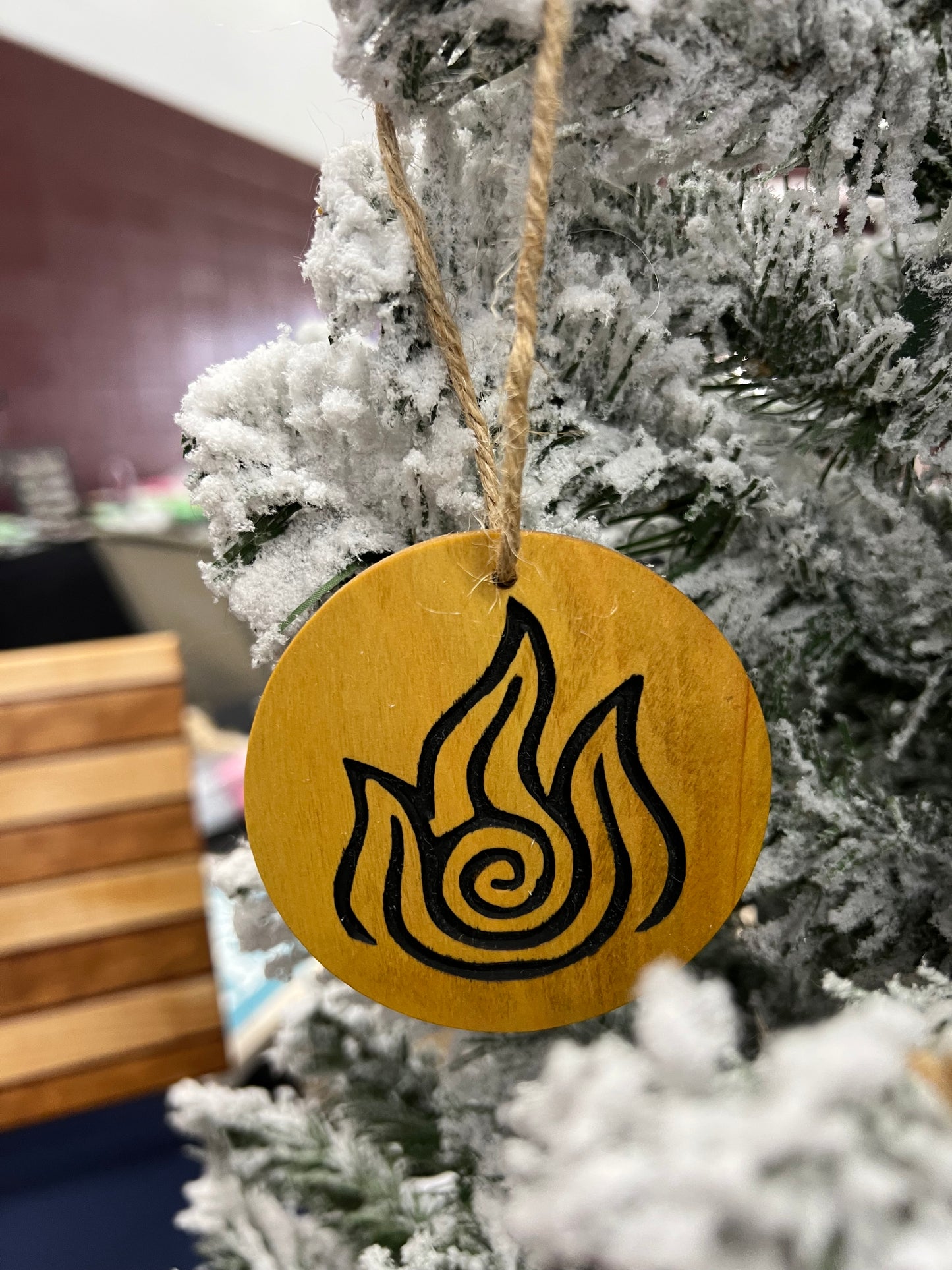 Wooden Holiday Ornaments – Handcrafted & CNC Carved