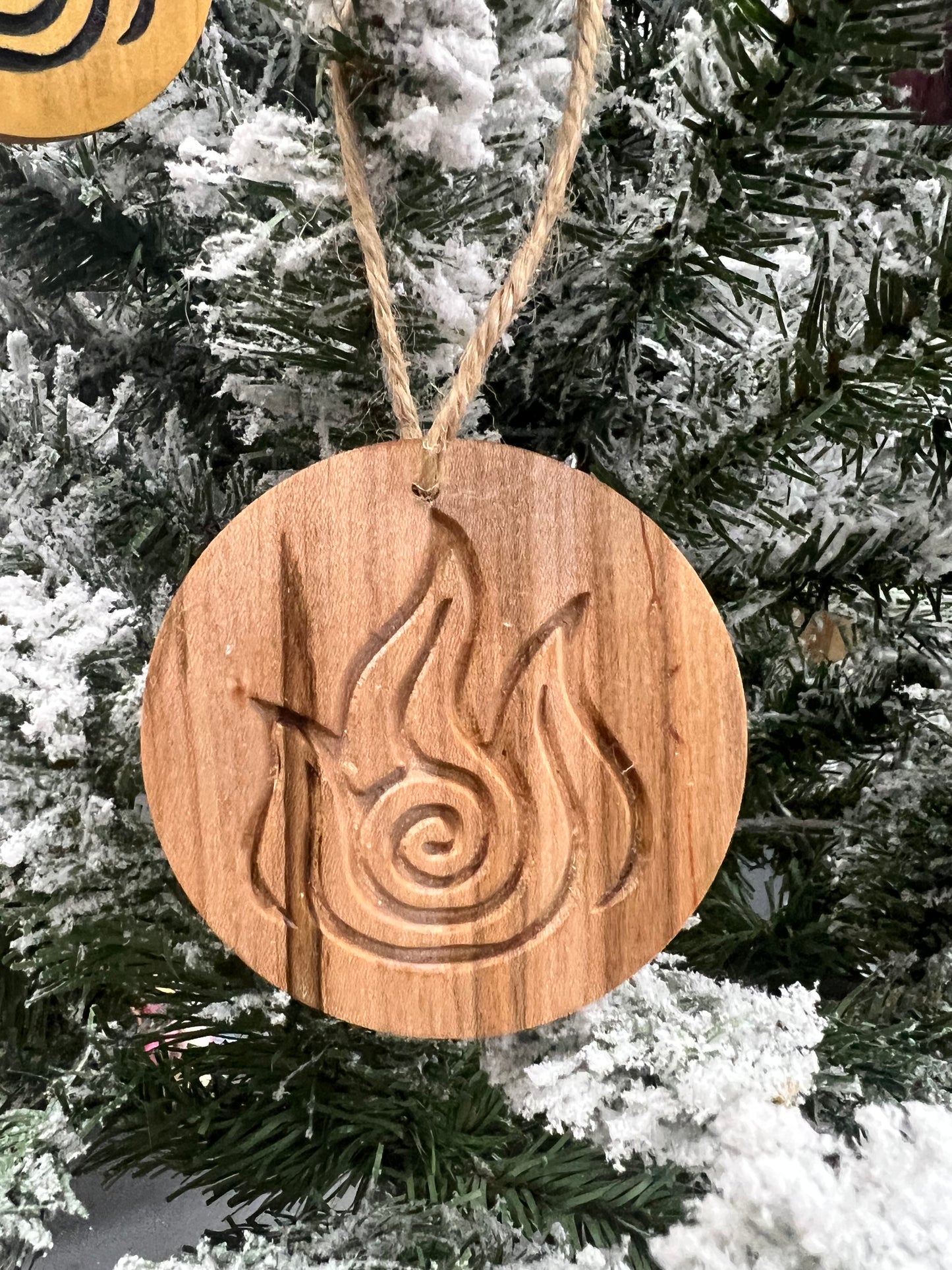 Wooden Holiday Ornaments – Handcrafted & CNC Carved