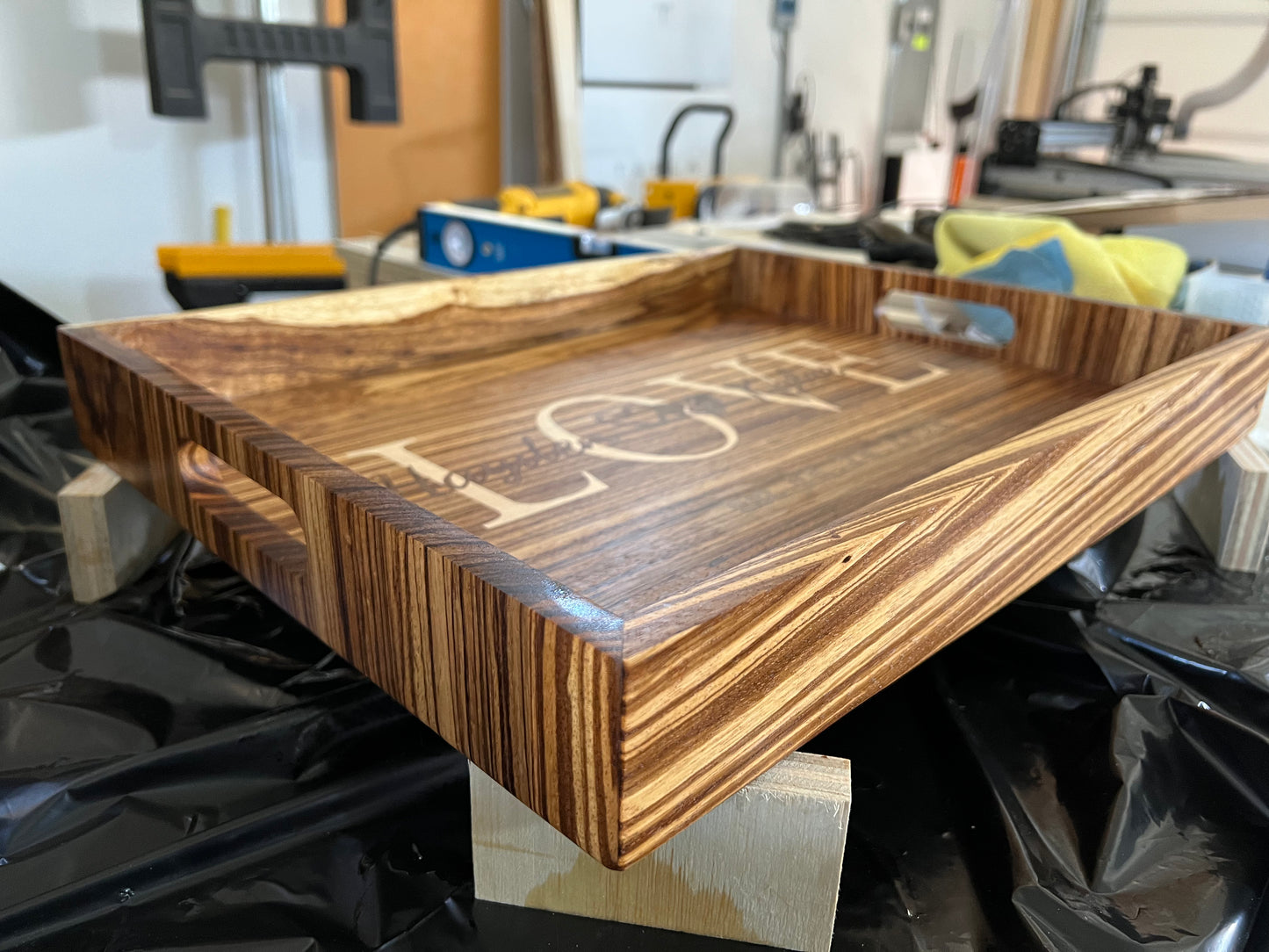 Personalized LOVE Serving tray