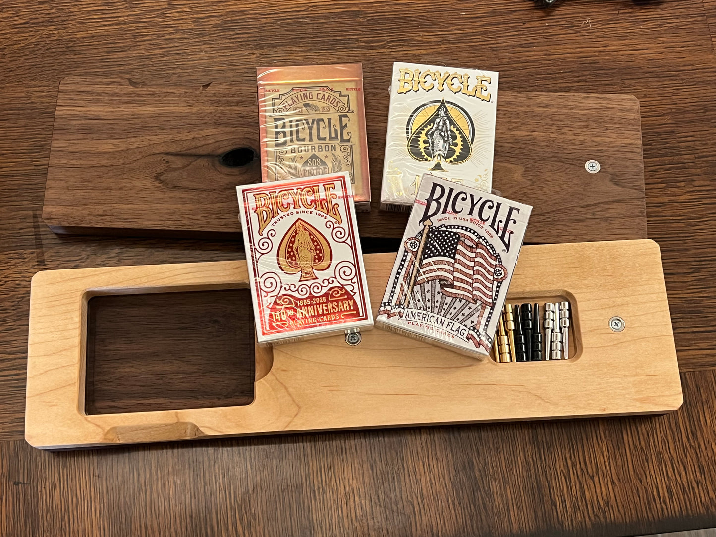 Premium 3-Track Travel Cribbage Board